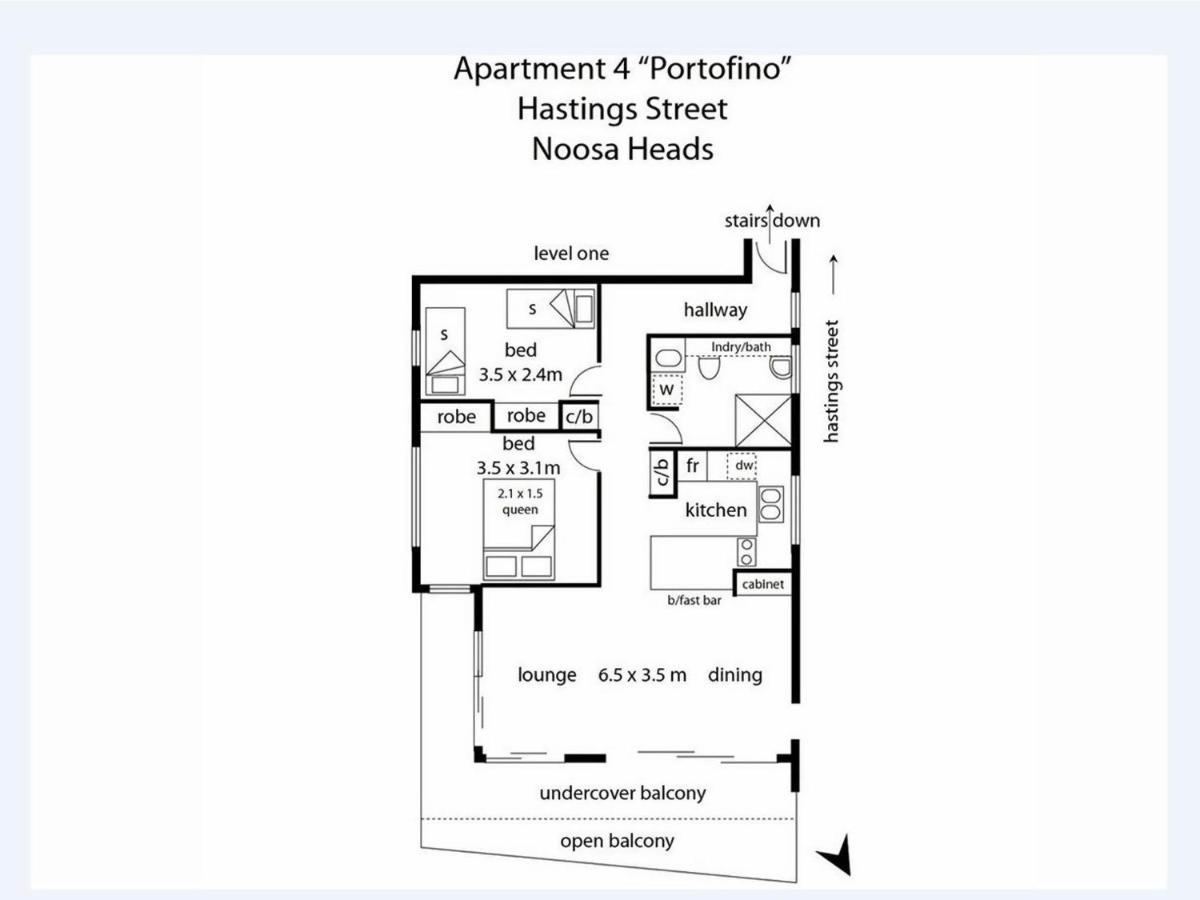 Portofino 4 Hastings Street 59 Apartment นูซาเฮดส์ ภายนอก รูปภาพ